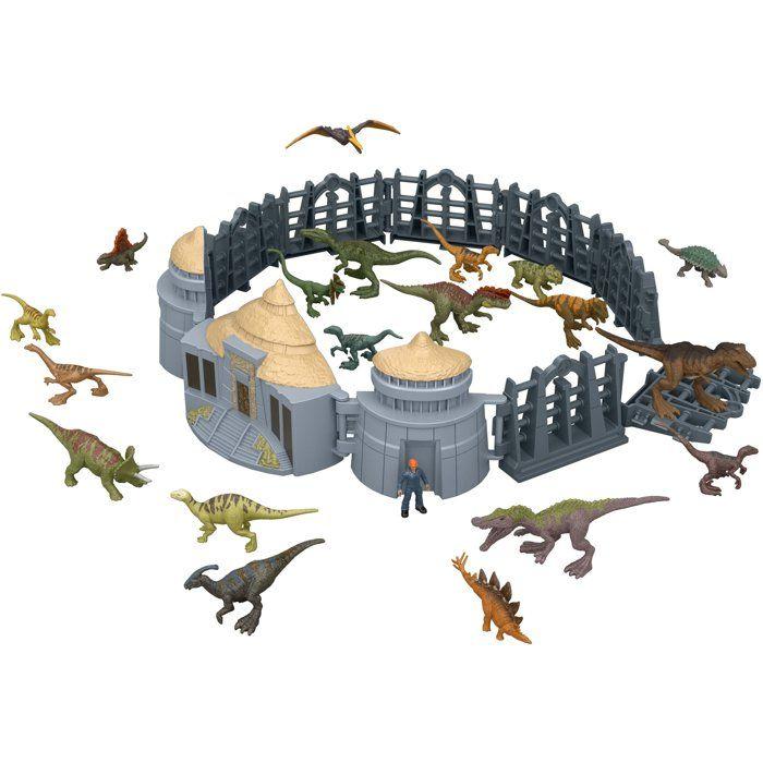 Adventskalender - JURASSIC WORLD MATTEL - Dinosaurier - 19 Figuren - Dekoration enthalten