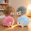 Adorable Cartoon Hedgehog Keychain 9/12cm Cute Portable Pendant for Backpack Luggage Key Holiday Gift