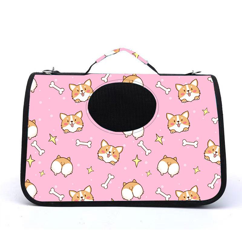 

Pet bag, portable cat bag, foldable, breathable, car mounted, pet outdoor cage, large capacity M