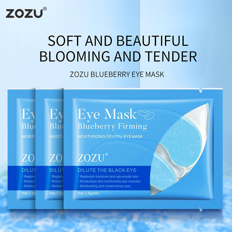 ZOZU Zlatá oční maska tableta pro redukci očních vrásek a váčků oční maska