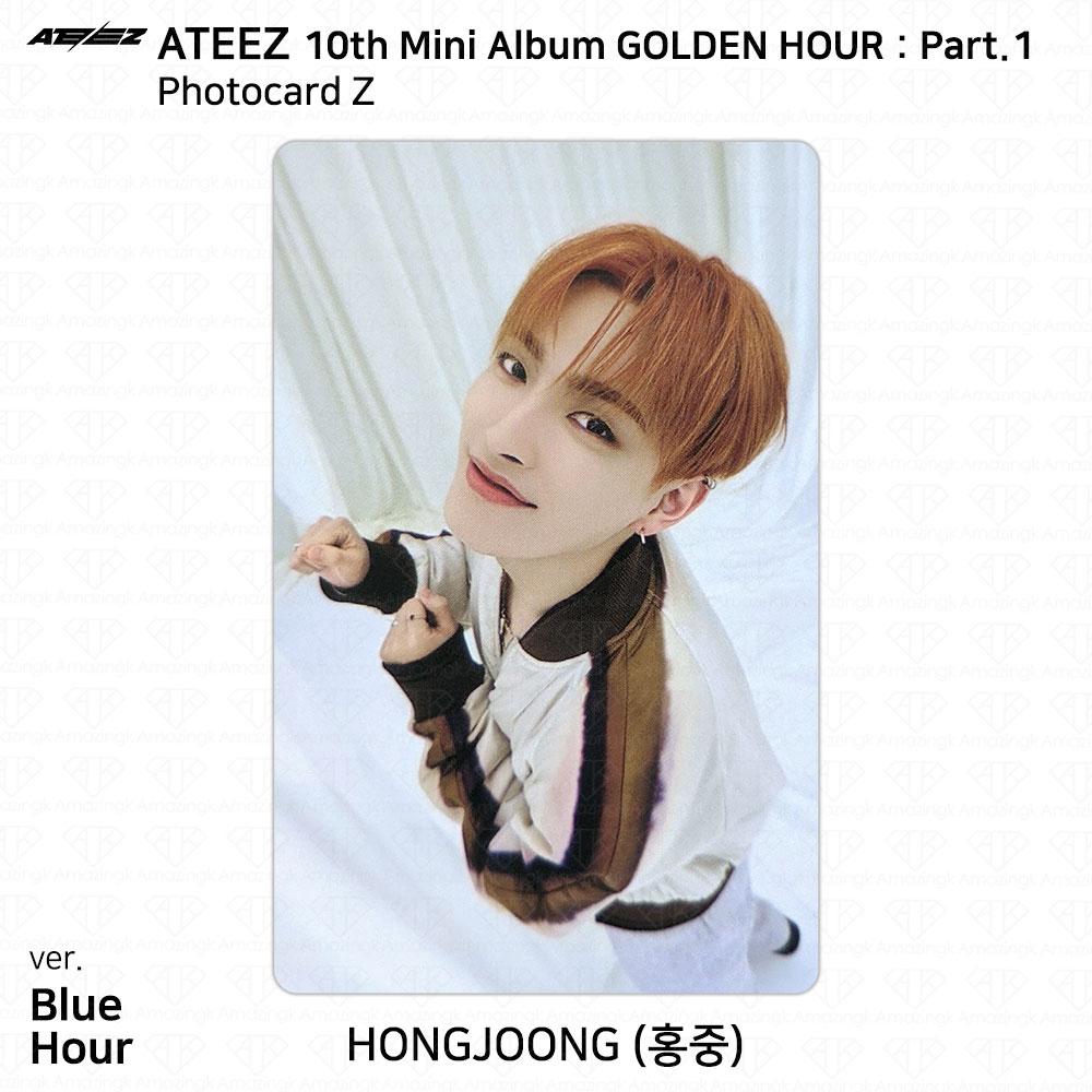ATEEZ Al 10-lea Mini Album Ora de Aur Part.1 Photobook Ver Photocard Carte poștală KPOP