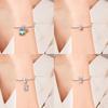 Pink Zircon Love copper Bead Charms Charm Bead Charms Compatible With Bracelets Women Jewellery Diy Anniversary Gift Delicate Accessories Bag Charm