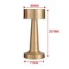 USB Rechargeable Touch Desk Lamp Wireless Bedside Decorative LED Table Lamp Restaurant Coffee Bar Home Mood Lighting Night Light