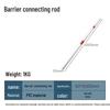 Road Safety Reflective Blue and White Anti-collision Barrel Guardrail Fence