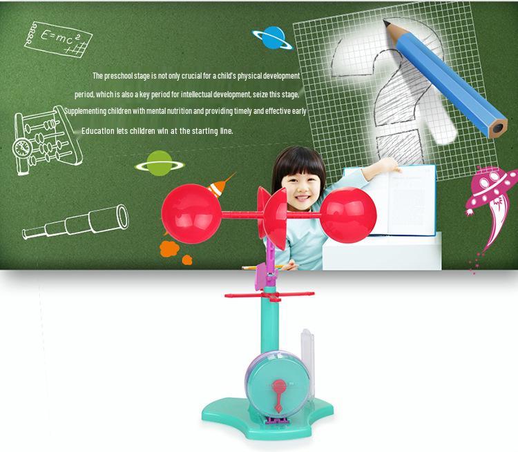Children's Educational Science DIY: Wind Speed & Direction Experiment Model