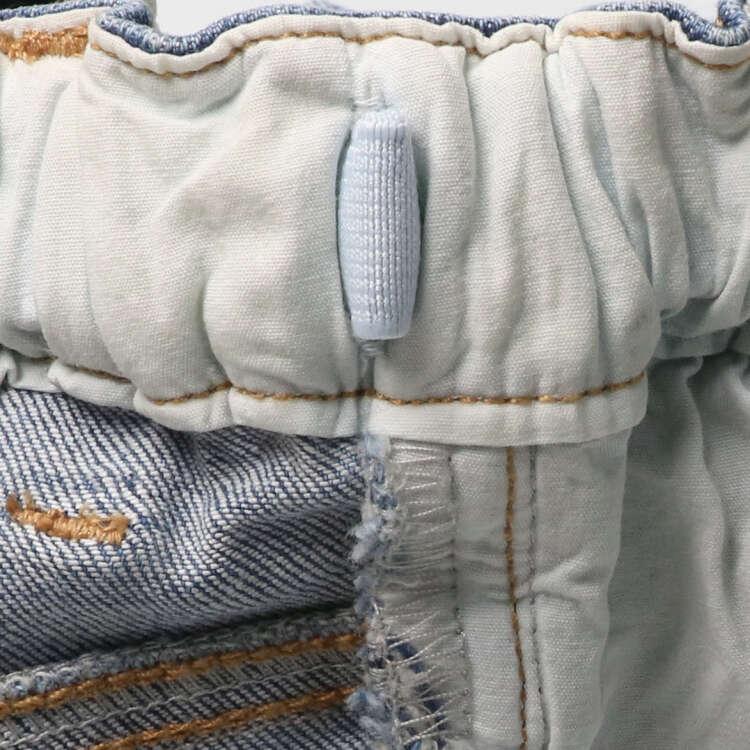 【Kinderkleidung】 Daddy Oh Daddy (Daddy Oh Daddy) Denim-Straight-Hose im Used-Look 90cm-140cm V51018