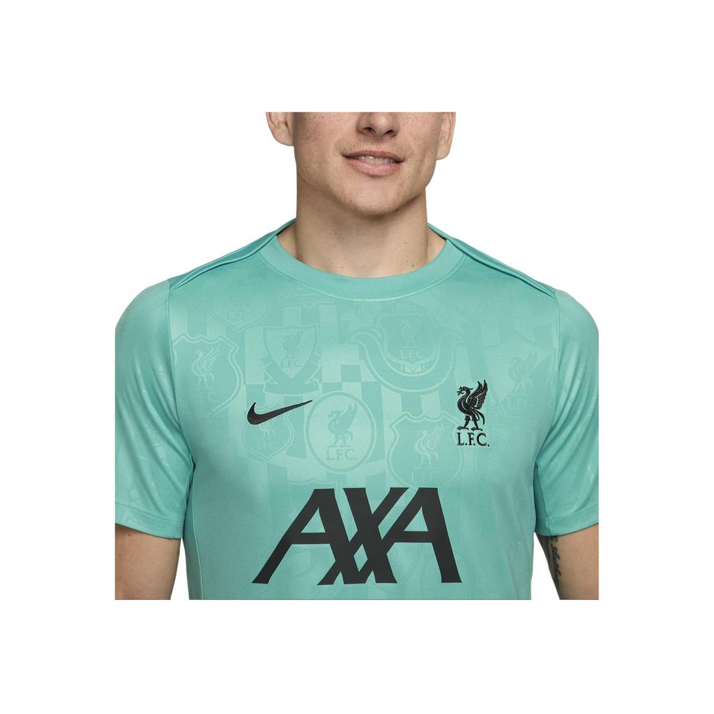 Nike Liverpool Dri-Fit F.C. Retro Jersey Men Tops Washed-Blue Green FN9653-393