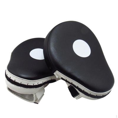 Boxing Hand Pads Thick Padsding Muay Striking Easy To Hold Taekwondo Foot Target for Adults,