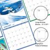 2026 Calendar, 2026 Monthly Square Wall Calendar with Thick Paper, January 2026 - December 2026, 12" x 24" (Open), 2026 Wall Calendar