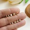 1PC Stainless Steel Star Moon Sun Stud Earrings For Women Simple Daily Wear Cartilage Piercing Earring Punk Unisex Rock Jewelry