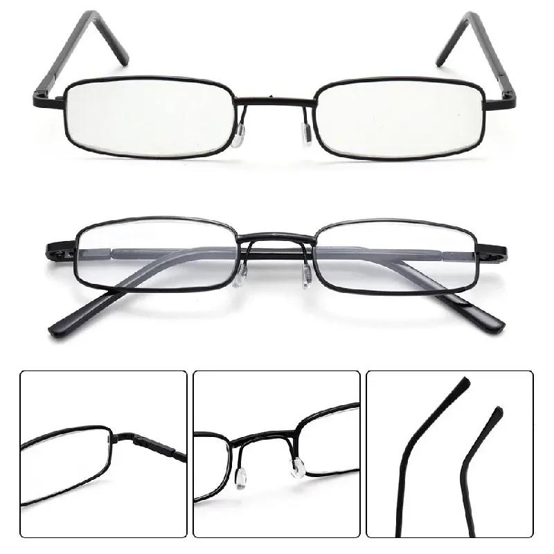 Mini Portable Anti Blue Light Reading Glasses Ultra Light And High-Definition Eyewear Elderly People'S Presbyopia Eyeglasses
