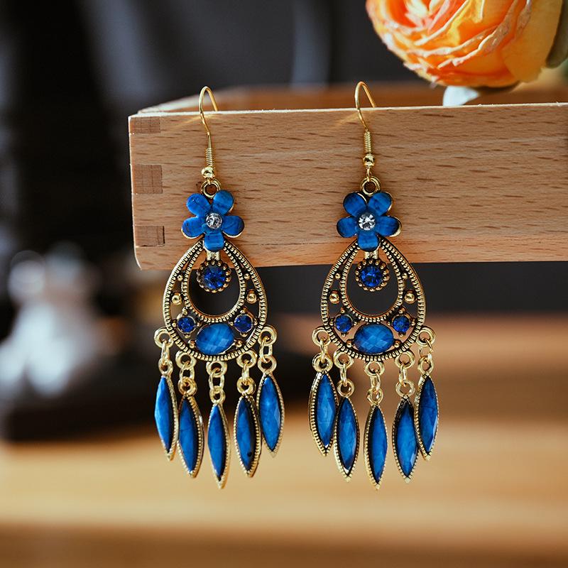 Your Dixi Colorful Retro Flower Earrings - Ethnic Style Daisy Jewelry