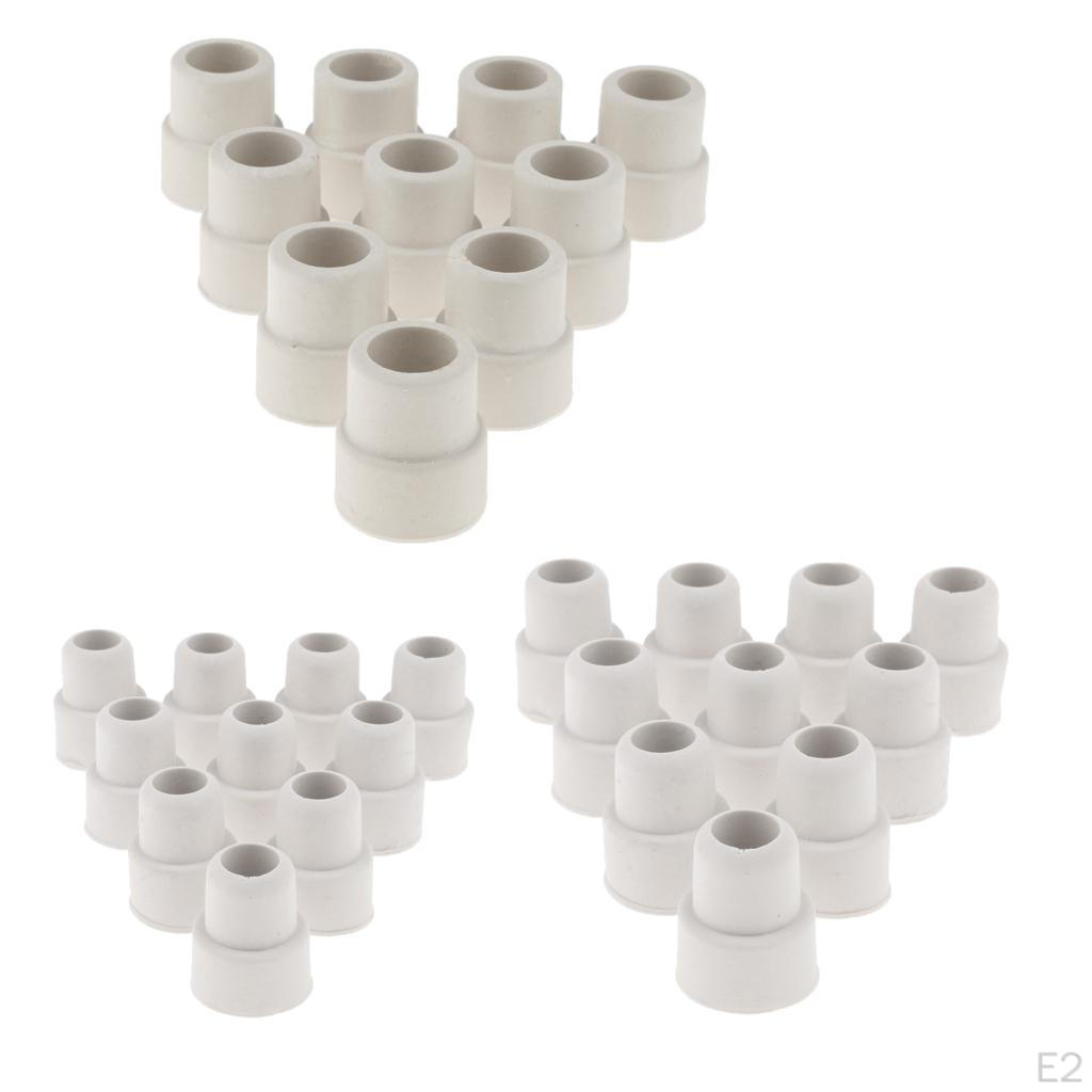 Rubber Plug Stopper Bungs, 10pcs Pack, Fit Bottles, Test Tubes