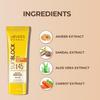 Jovees Herbal Sun Block SPF 45 Sunscreen For Dry Skin  | Broad Spectrum UVA UVB Blue Light Protection | Lightweight Non Greasy Hydrating 50g
