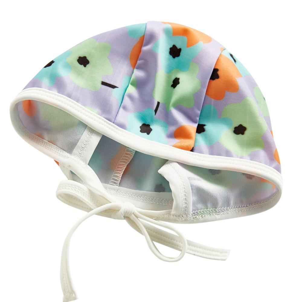 Baby Girls Floral Bikini Beach Summer Swimwear with Hat Set