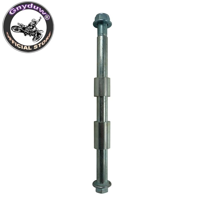 Gnyduw 15mm Drilled Rear Wheel Axle For Chinese Pit Dirt Bike Motor Parts