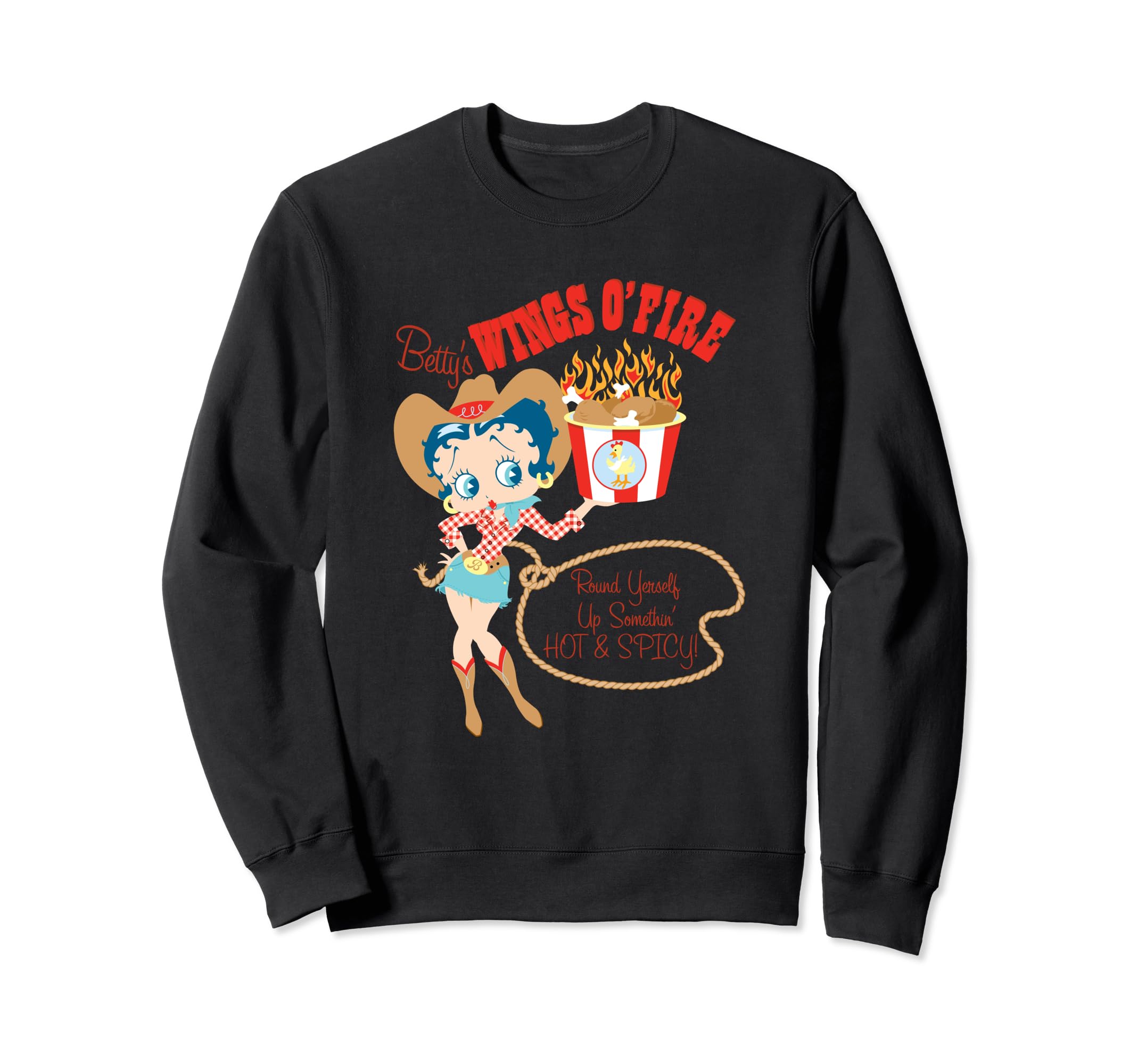 

Betty Boop Hot & Spicy Sweatshirt