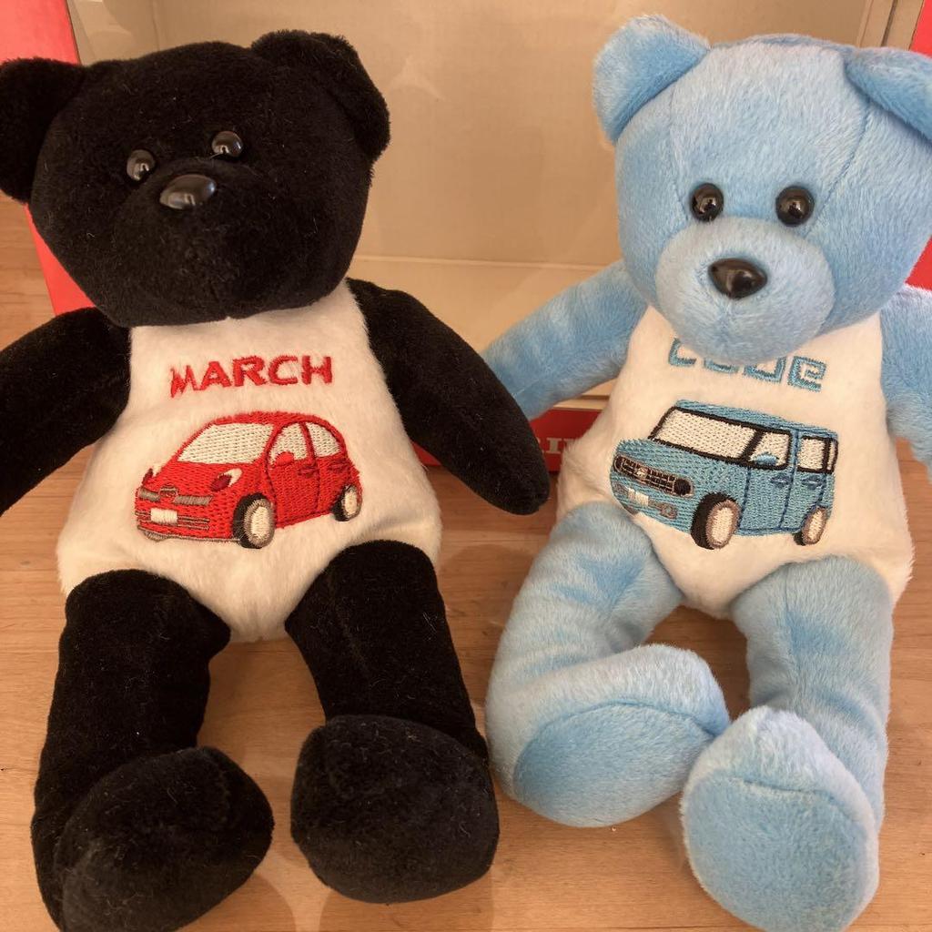 [USED] Nissan March Cube Teddy Bear (Not for Sale)