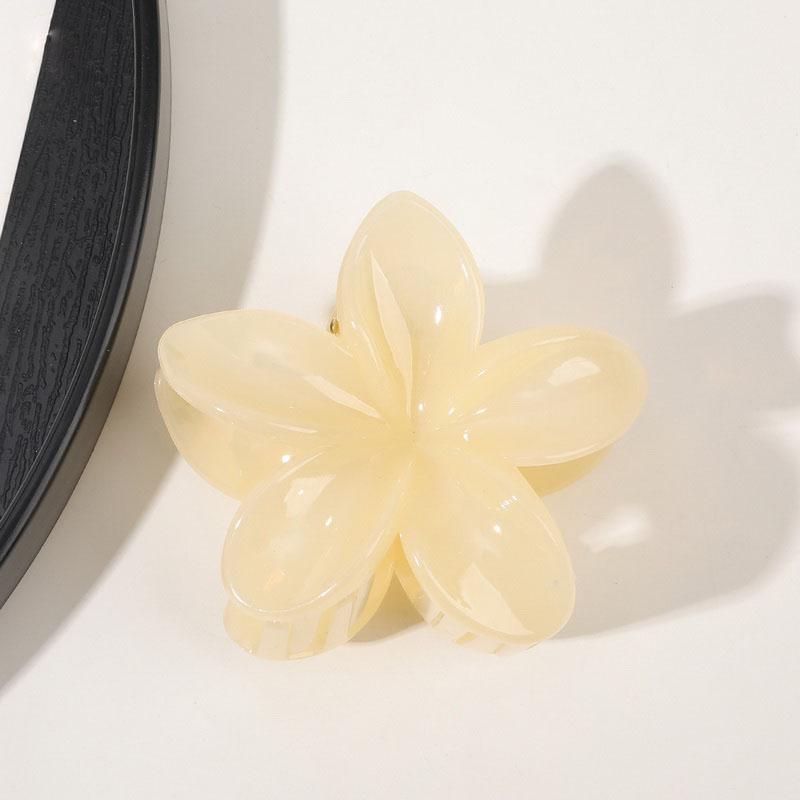 8CM Boho Flower Hair Clip for Women Hawaiian Gradient hairclip Bohemia Flower Hairpin Vacation Hair Claw Clip Sweet Barrettes