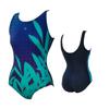 TS SPORTS Women'S Swimwear U-Back Transfer One-Piece M24084