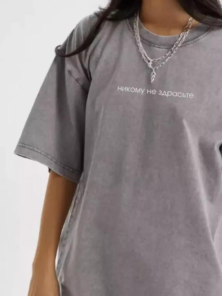 Retro Distressed Washed Pure Cotton Short-Sleeve Summer T-Shirt - Casual and Versatile Loose Fit Top