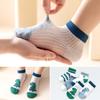5 Pairs/Lot Cute Baby Boys Short Spring Summer Breathable Ankle Socks For Girls Cotton Mesh Children Kids Boat Socks