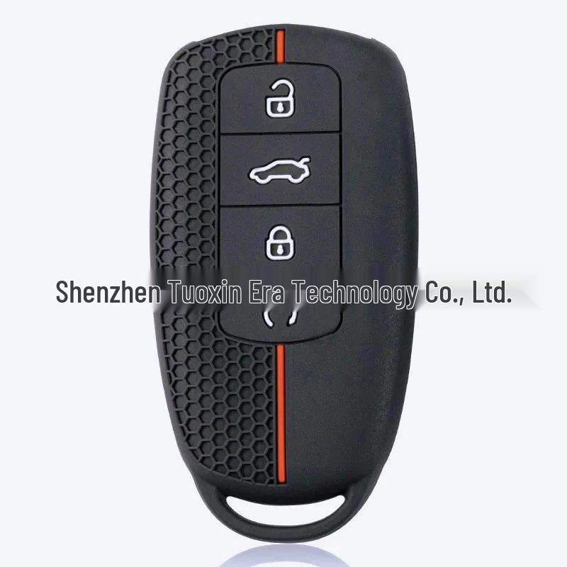 Chery Tiggo & Arrizo Silicone Car Key Cover with Honeycomb Design