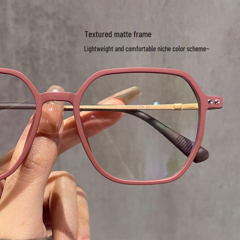 2025 Ultralight Celebrity-Style Anti-Blue Light Reading Glasses for Women - Large Frame, High-Definition, Youthful Look