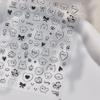 Xiaohongshu Cute Puppy Cat Nail & Phone Stickers