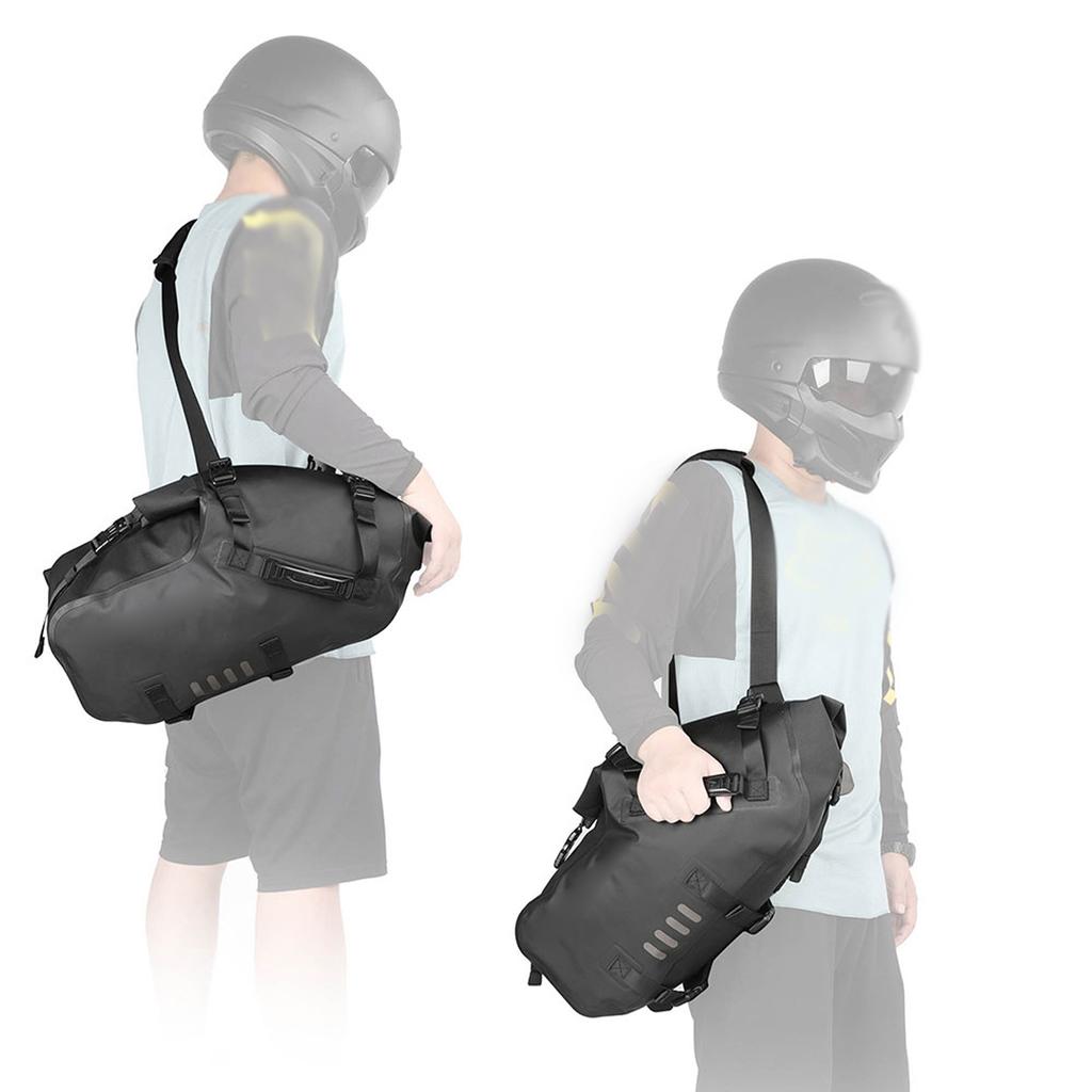 Motorcycle Rearseat Bag Large Capacity Motorcycle Bag Motorcycle Riding Rear Bag Motorcycle Tools Storage Side Bag