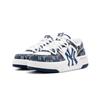 MLB Chunky Liner Slip Resistant Abrasion Resistant Low top Skateboard Shoes Unisex Blue White 3ASXCLD4N-50NYS(Team1001-OK?)