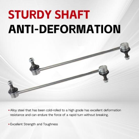 2Pcs Front Stabilizer Sway Bar End Links for Honda CR-V CRV 2017-