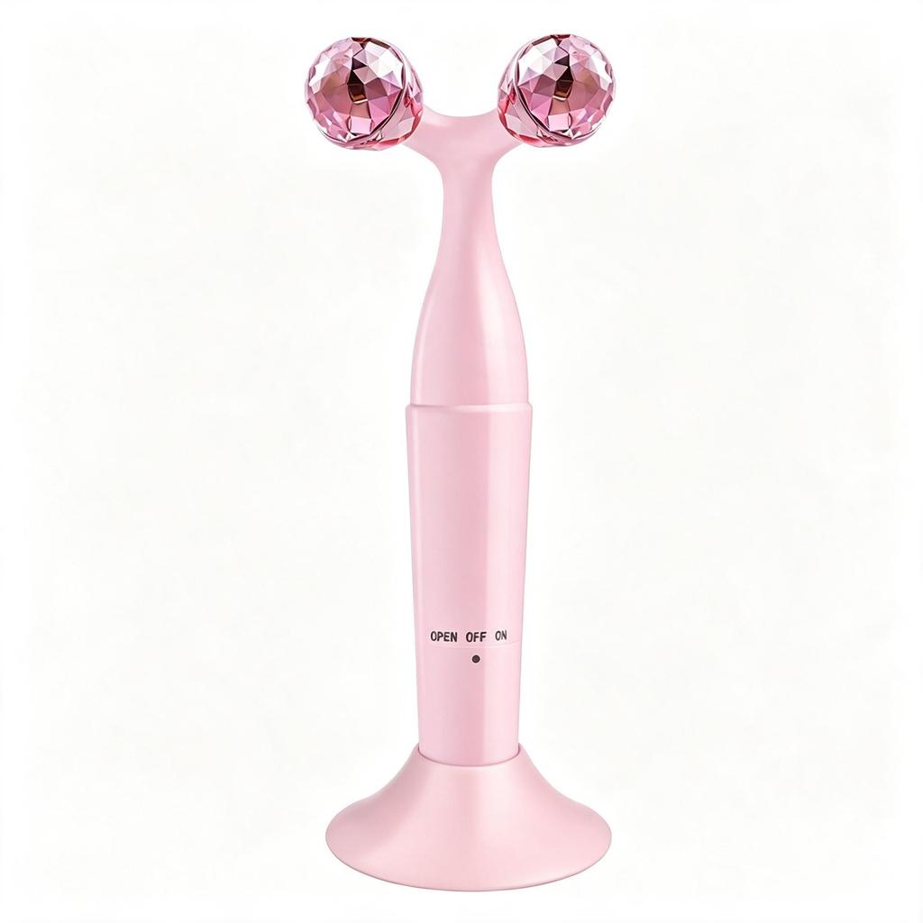 3D Electric Facial Slimming Device - V-Face Vibrating Roller Massager