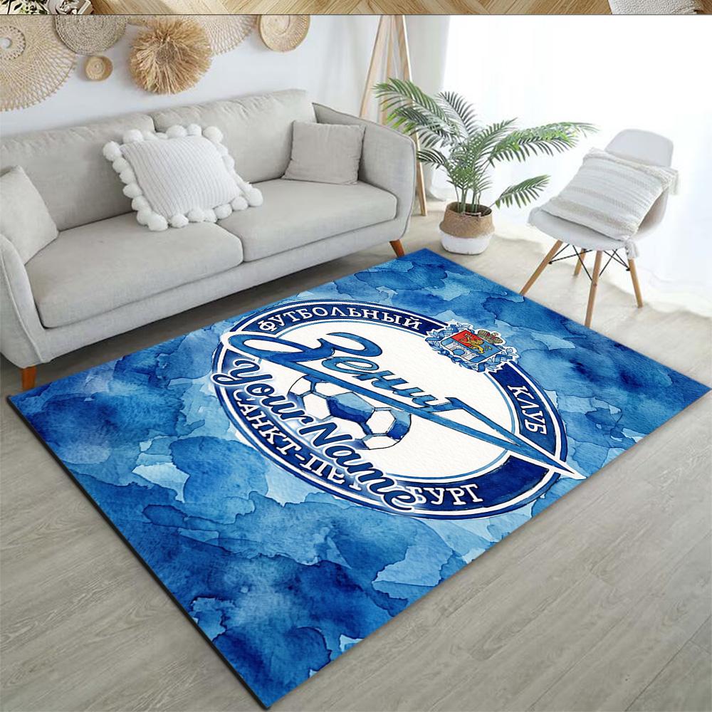 Fc Zenit Saint‑petersburg 50 Customized Name Carpet Perfect for Foyer Study room Outdoor Decorate room Anti-slip Rug Decorate Offices