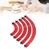 Corner Jig Template Set R100-300 Aluminium Alloy Trimming Round Corner Templates for Woodworking