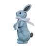 Easter Bunny Ornament Patio Home Decoration Resin Rattan Effect Ornament