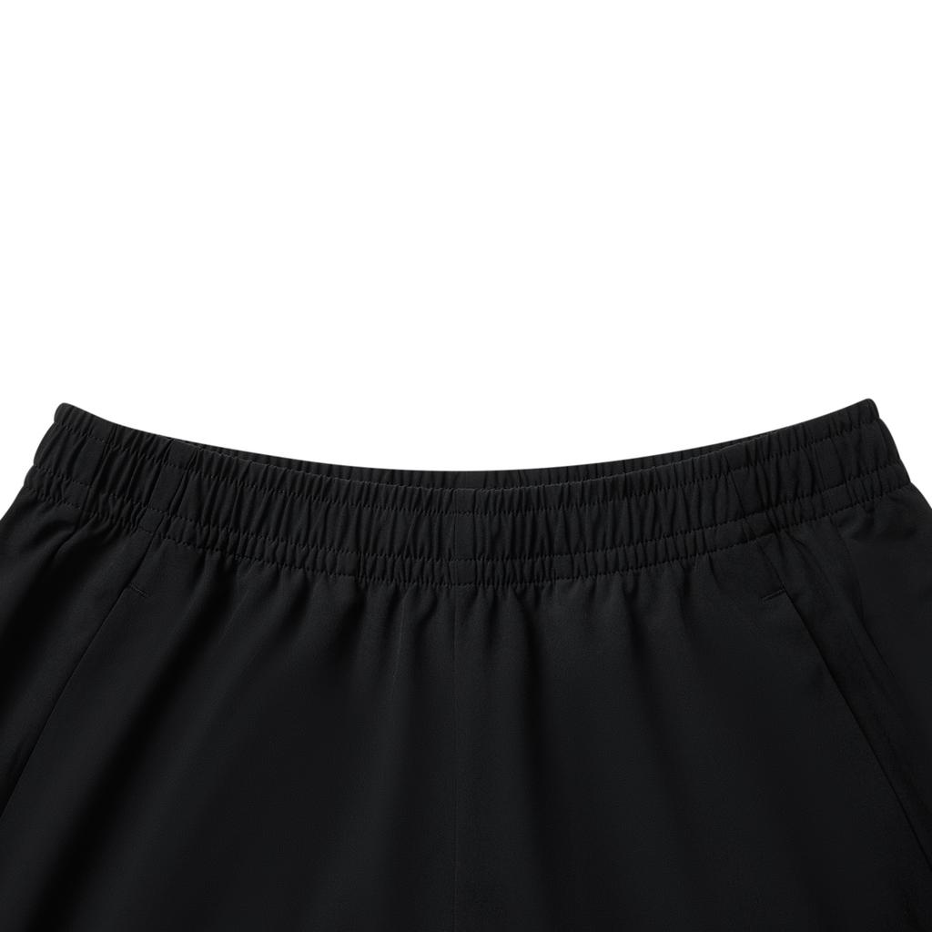 Li Ning Fitness Series Solid Color Simple Versatile Comfortable Knitted Sports Pants Women Bottoms Black AYKV094-1