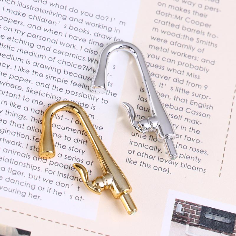 

2Pcs/set 1:12 Dollhouse Miniature Bathroom Kitchen Furniture Accessories Faucet Tap Simulation Toys For Doll House Decor