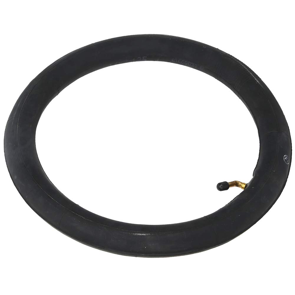 14 Inch Bicycle Tube with Angle Valve Electric Bicycle Butyl Rubber Inner Tube Tire Tube E Bike Accessories with Metal Vent Valve (14X2.125) (14X2.125
