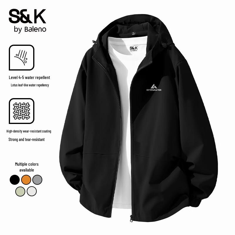 Baleno S&K Series Men's Hooded Zip Sweatshirt Jacket