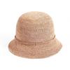 Helen Kaminski HAT50136 NU Villa 6 Nougat Metall Logo Cloche Eimerhut