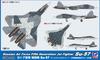 SN Series Russian Air Force Fighter Jet Plastic Model Kit SN21 Pit-Road 1/144 Su-57 (Molded Color)