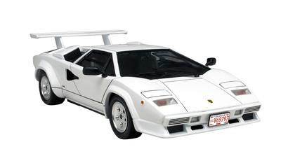 Maßstab Lamborghini Countach LP5000 Quattrovalvole mit Kennzeichen Kunststoffmodellbausatz PIT001SP Platz/Italeri 1/24 (Japanische Version)