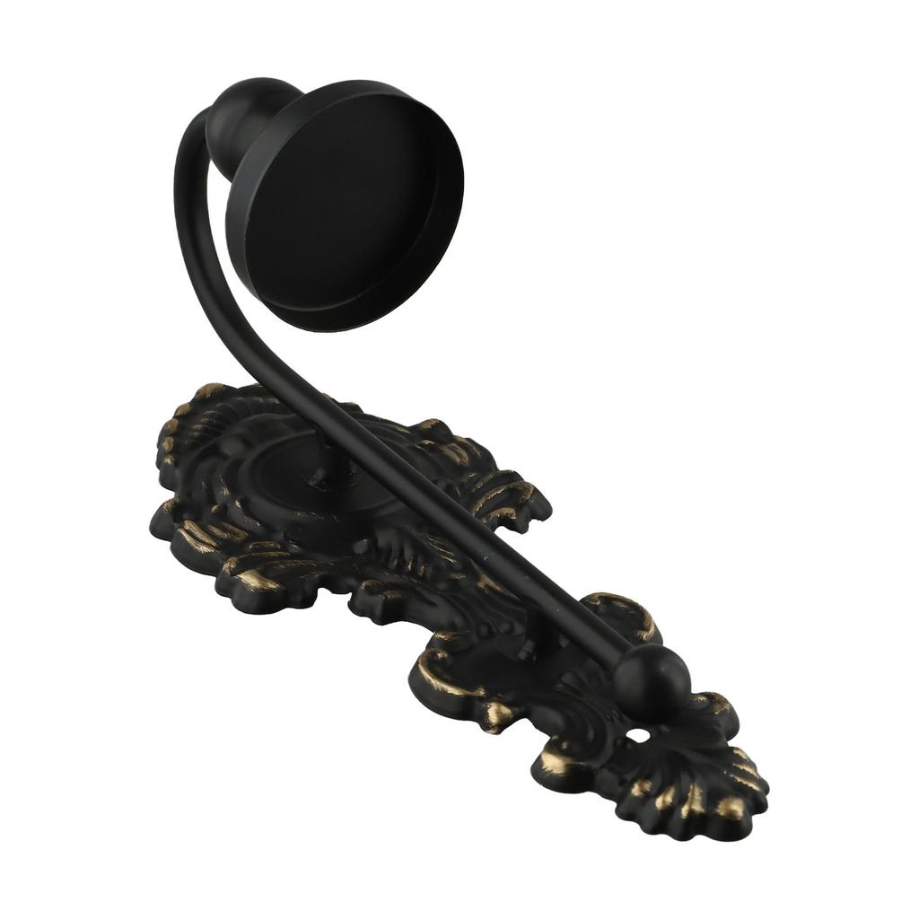 Home Decor Room Ambiance Vintage Candle Decor Cast Iron Candle Sconces Candle Sconces Elegant Room Enhancement