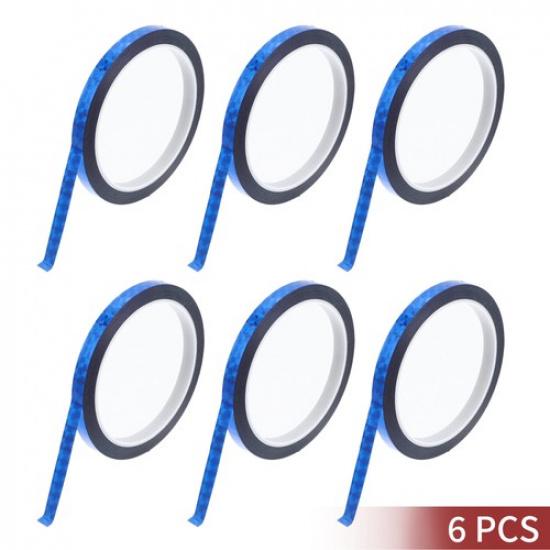 Pinstripe Tape 164.04ft x 0.2  Laser Blue 6 Pcs