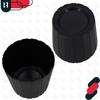 Plastic Flower Pot for Flowers and Herbs on the Balcony or Terrace, Anthracite, 24 cm