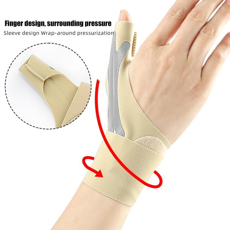 1Pcs Light Thin Thumb Tendon Sheath Wrist Guard Orthodontic Pressure Wrapped Wrist Guard Anti Sprain Thumb Protective Sleeve