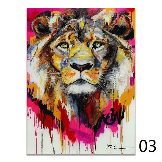 Настенный художественный принт на холсте — фото 10