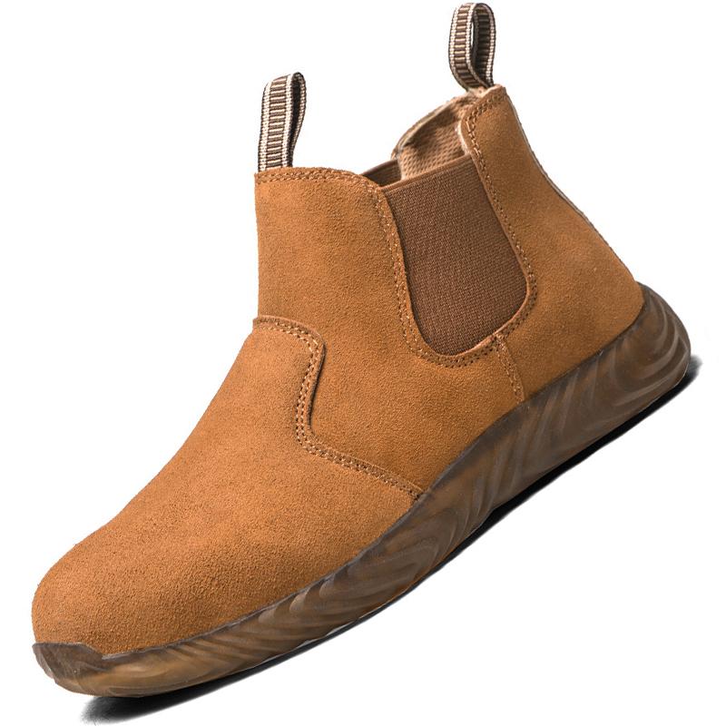 Zimní boty Pánské bezpečnostní boty s ocelovou špičkou odolné proti propíchnutí Pánské boty pracovní boty bezpečnostní boty nezničitelné boty kotníkové boty pánské