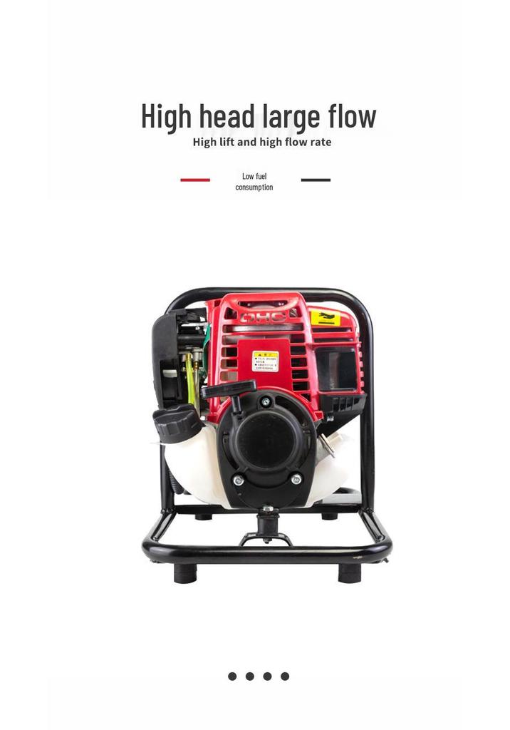 High-Power, Durable Four-Stroke Gasoline Water Pump